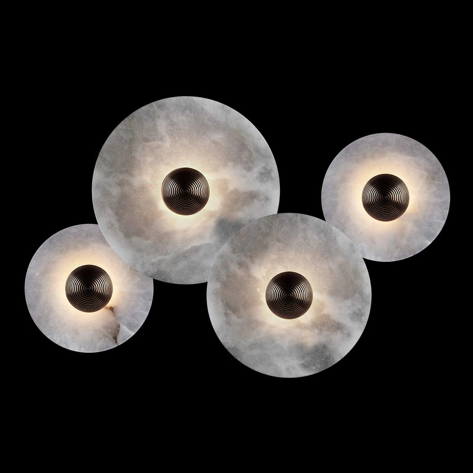 AlabasterGlow Wall Sconce With Soft Warm Light For Stylish Home Decor - Ormexis