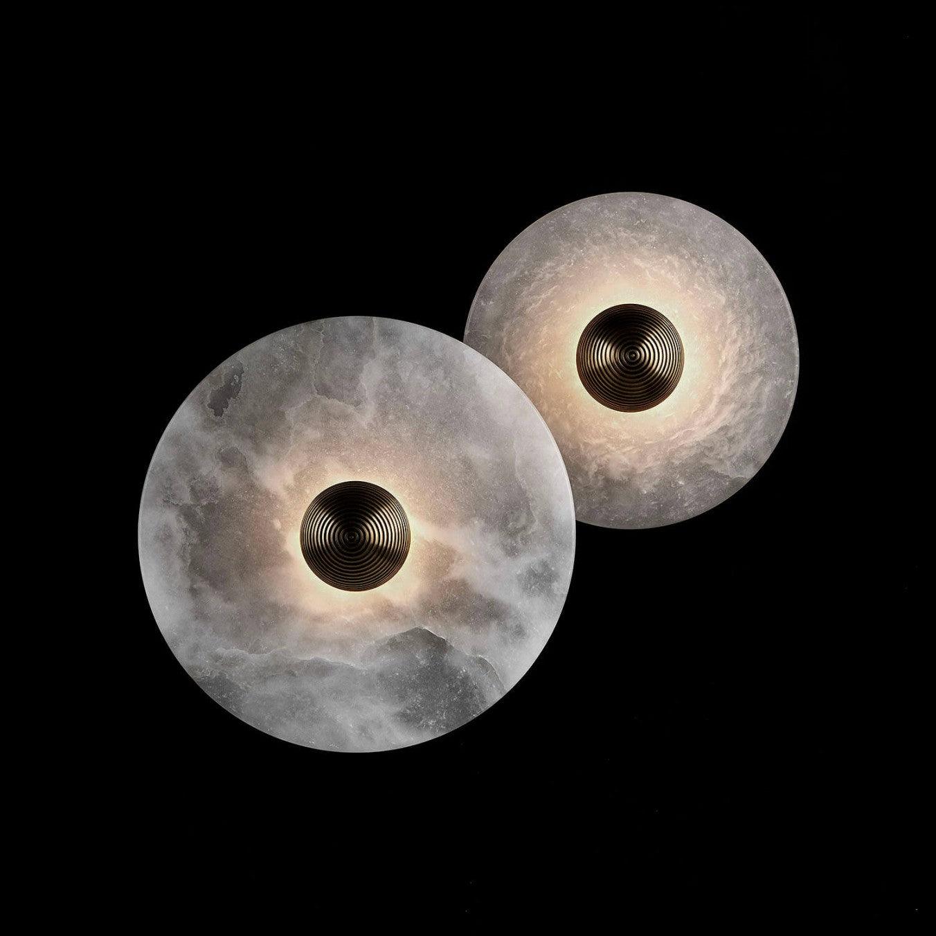 AlabasterGlow Wall Sconce With Soft Warm Light For Stylish Home Decor - Ormexis