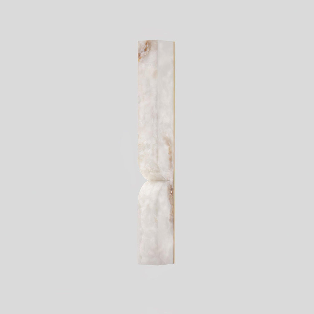 Alabaster Essence LED Wall Light Sculptural Design For Indoor Spaces - Ormexis