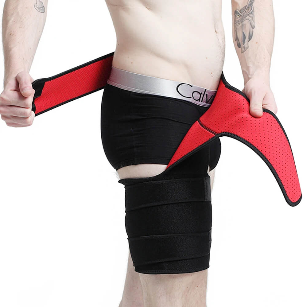Alera Adjustable Hip and Thigh Compression Brace for Stable Movement - Ormexis