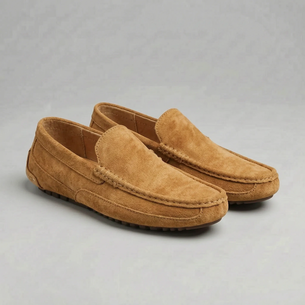 Slip-On Casual Driving Loafers -  Casual Office Wear - Ormexis
