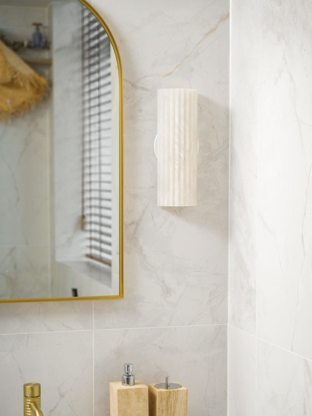 Rula Alabaster Wall Light | Ormexis