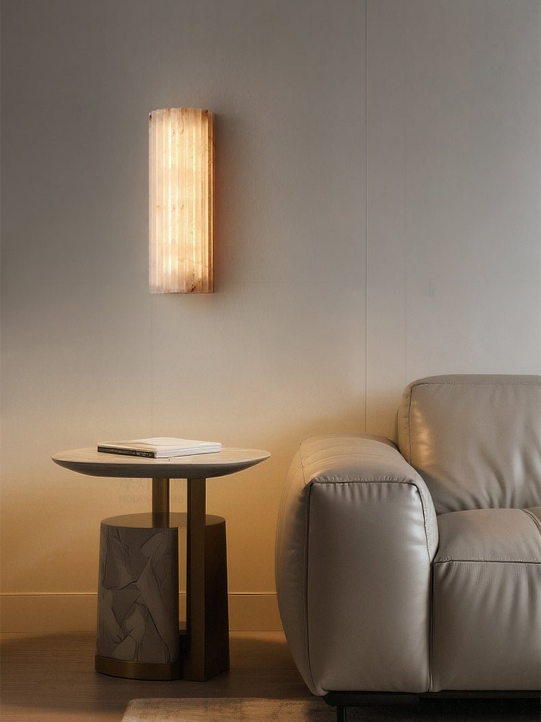 Rula Alabaster Wall Light | Ormexis