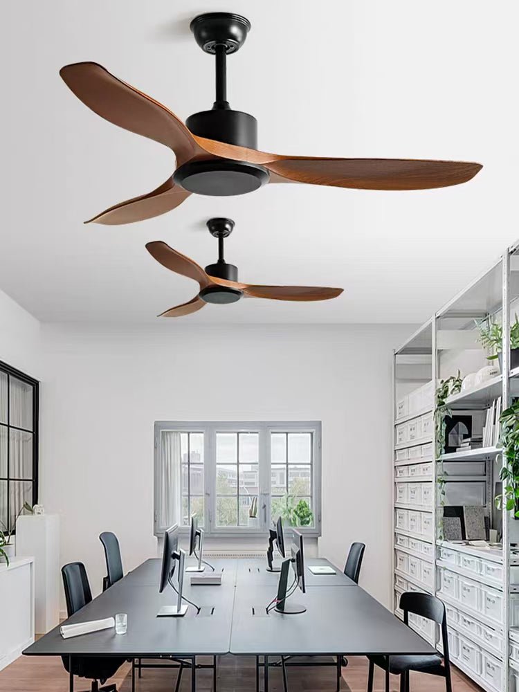 Aero Curve-takfläkt i trä | Ormexis