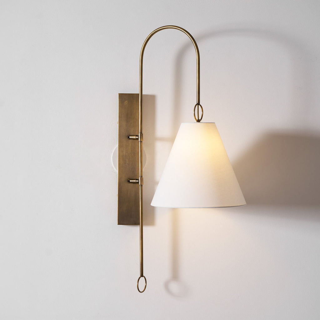 Aplique de parede arqueado contemporâneo | Ormexis
