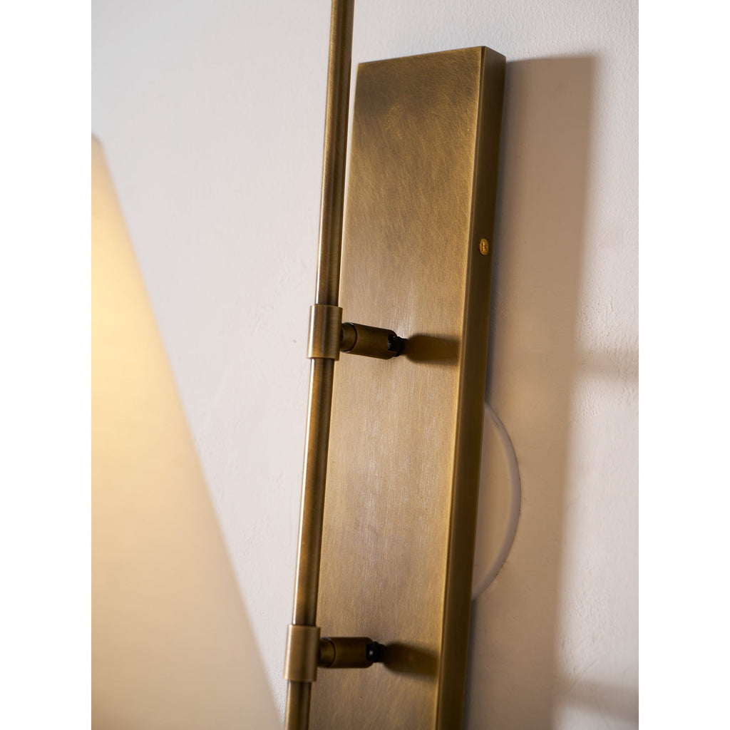 Aplique de parede arqueado contemporâneo | Ormexis