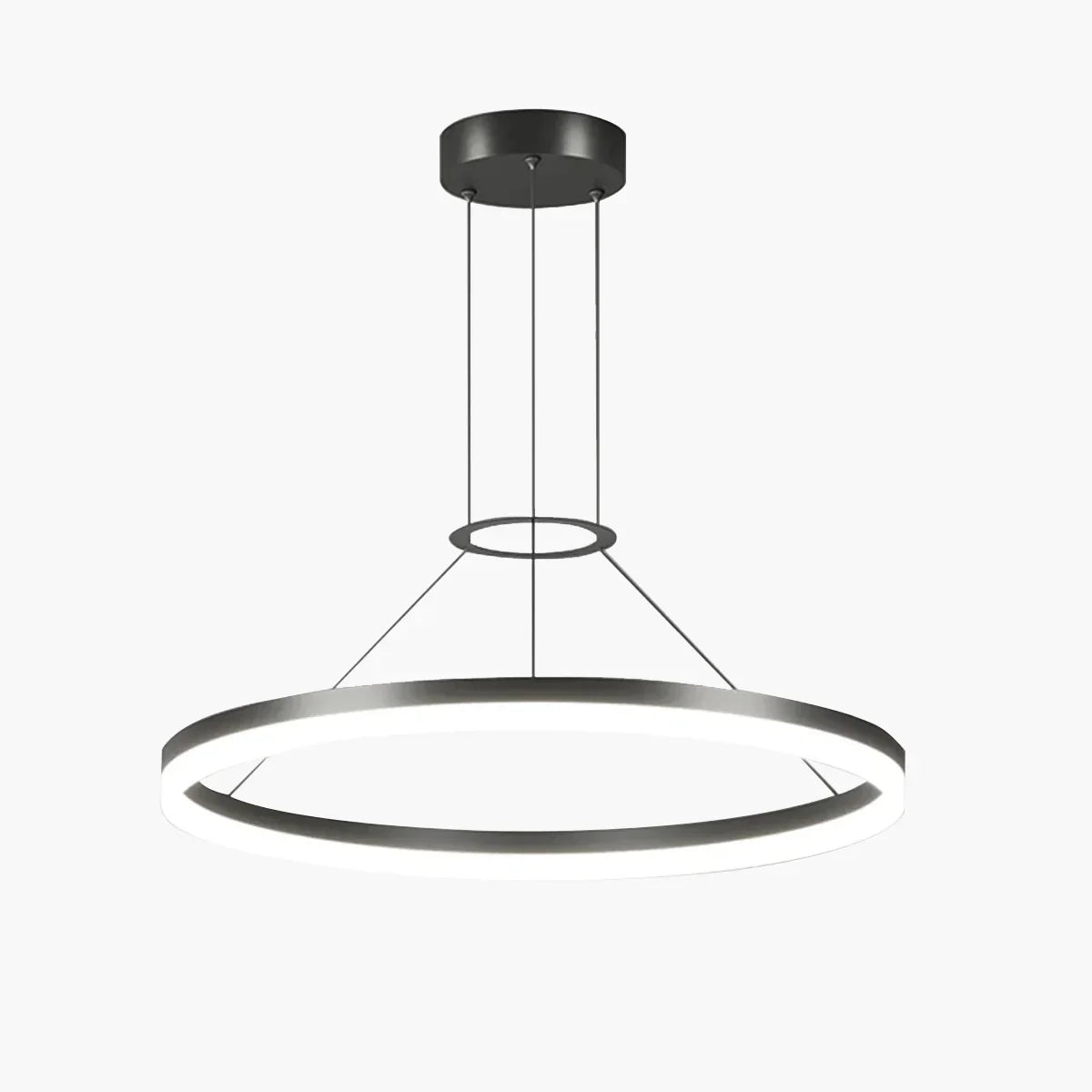Round Pendant Light For Living Rooms And Kitchens With LED