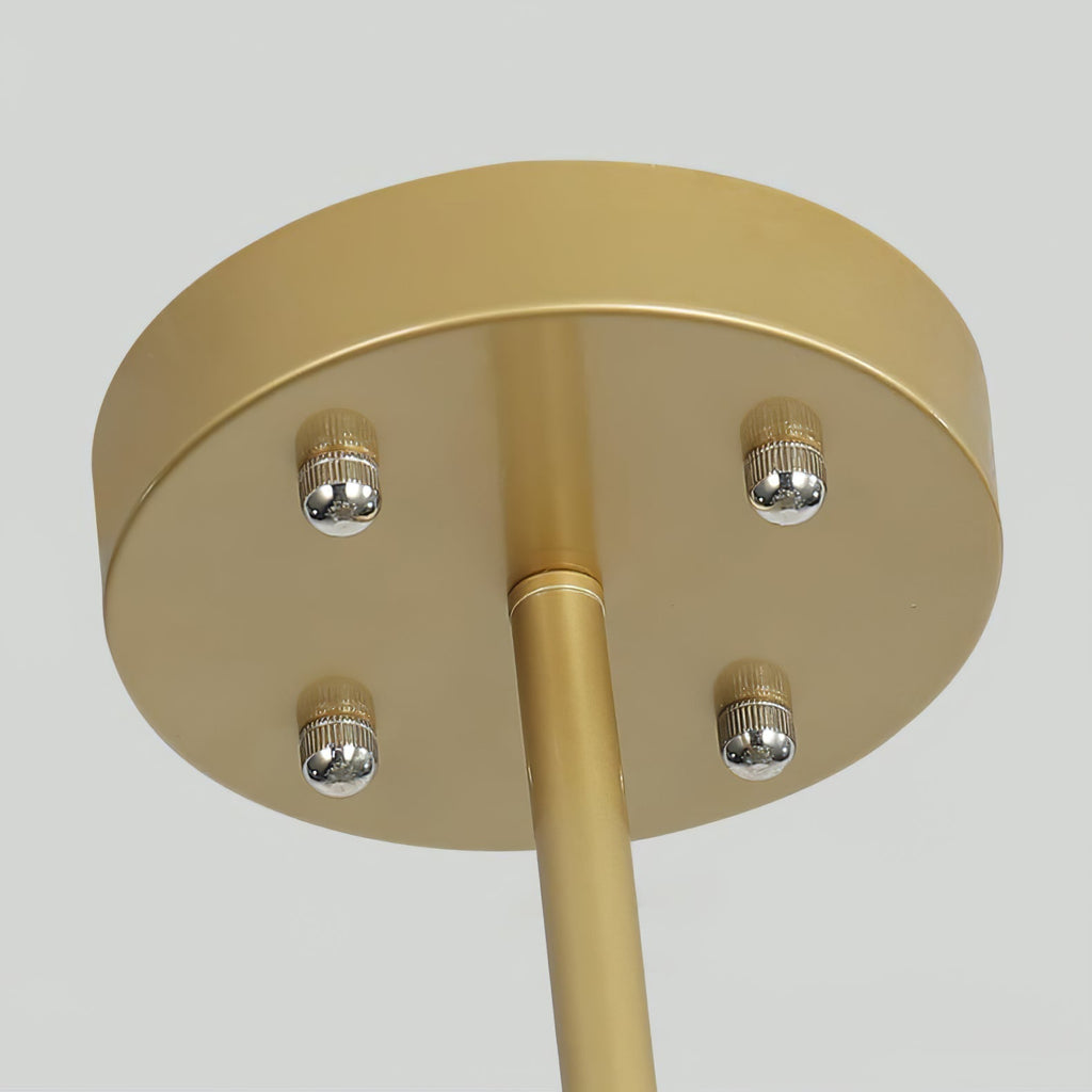 Firefly Sputnik LED lysekrone i stjerneburst-design for varmt stemningslys