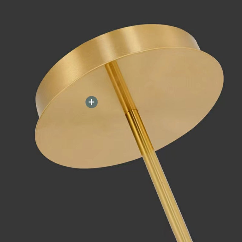 Pendellampe med lang slange for spisestue, moderne LED-armatur