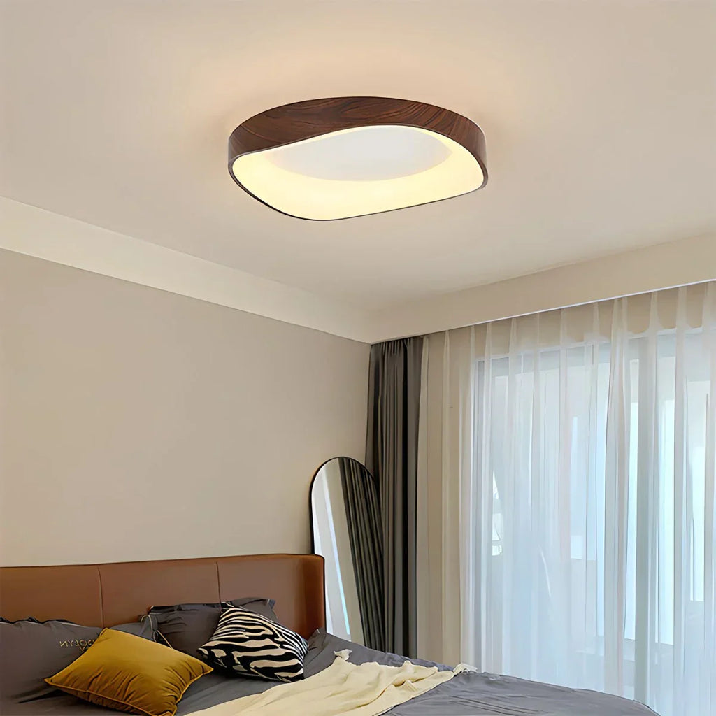 Scandinavian Inspired Ceiling Light With Acrylic Circle Design For Bedroom