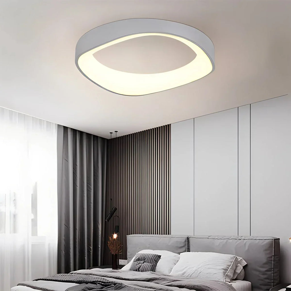 Scandinavian Inspired Ceiling Light With Acrylic Circle Design For Bedroom