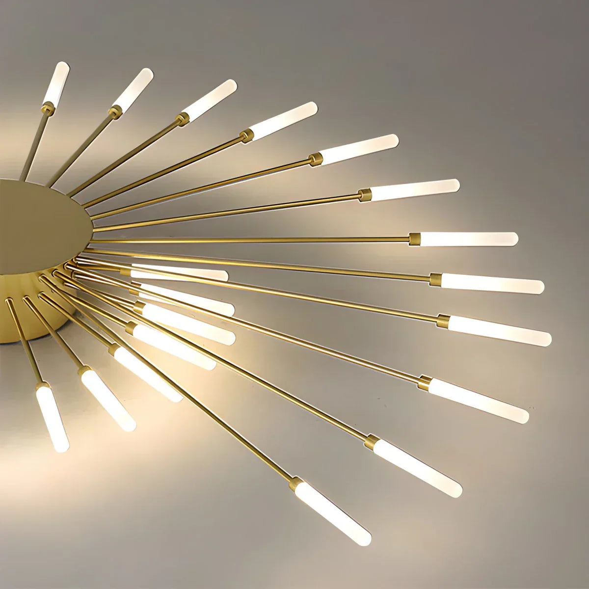 Fyrverkeri-inspirert stjerneburst taklampe for moderne hjem