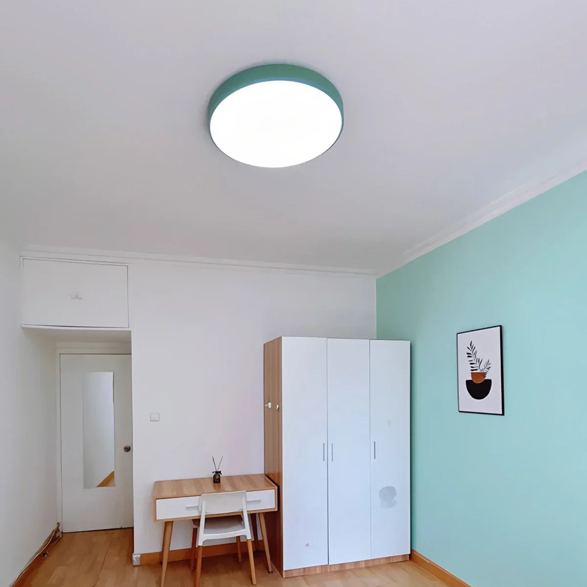 LED stropní světlo Macaron minimalistické kruhové svítidlo pro moderní interiéry