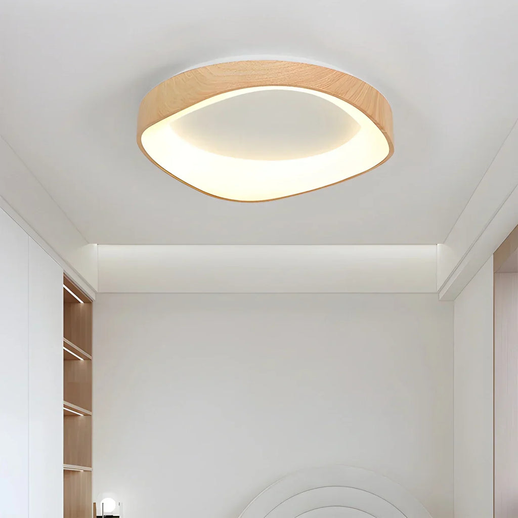 Scandinavian Inspired Ceiling Light With Acrylic Circle Design For Bedroom