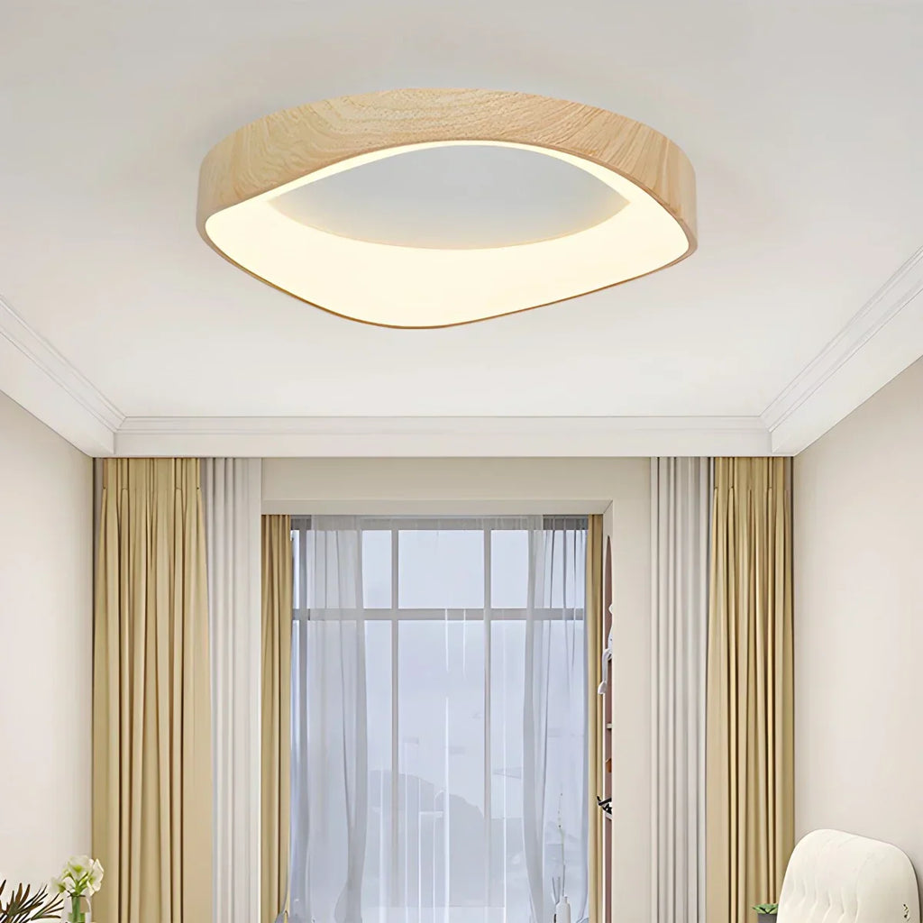 Scandinavian Inspired Ceiling Light With Acrylic Circle Design For Bedroom