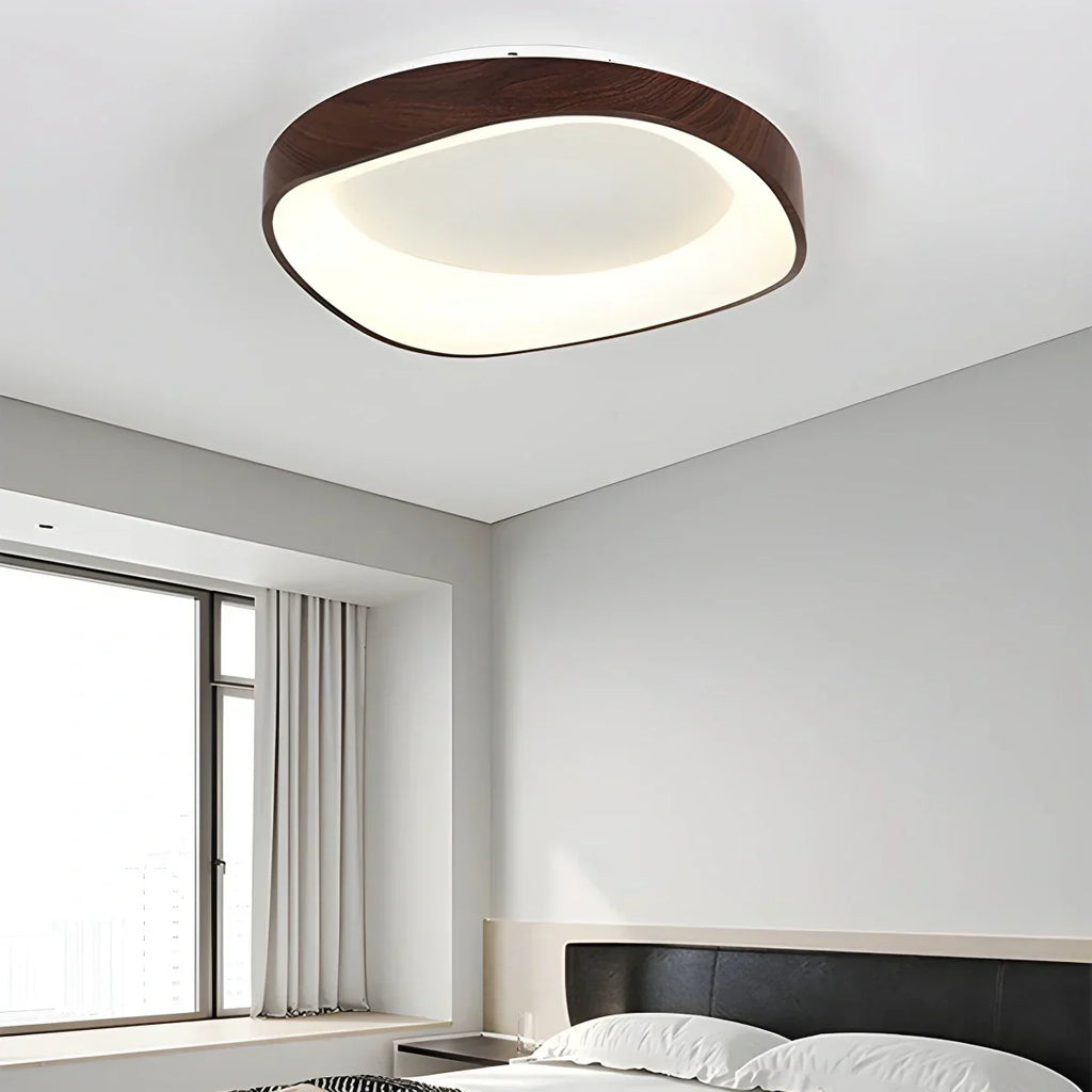 Scandinavian Inspired Ceiling Light With Acrylic Circle Design For Bedroom