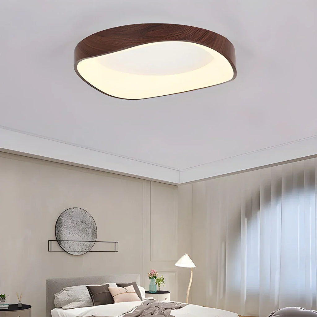 Scandinavian Inspired Ceiling Light With Acrylic Circle Design For Bedroom