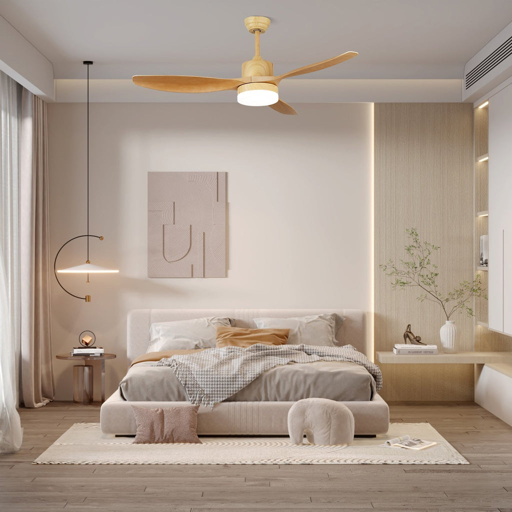 Asymmetric Blade Ceiling Fan Light | Ormexis