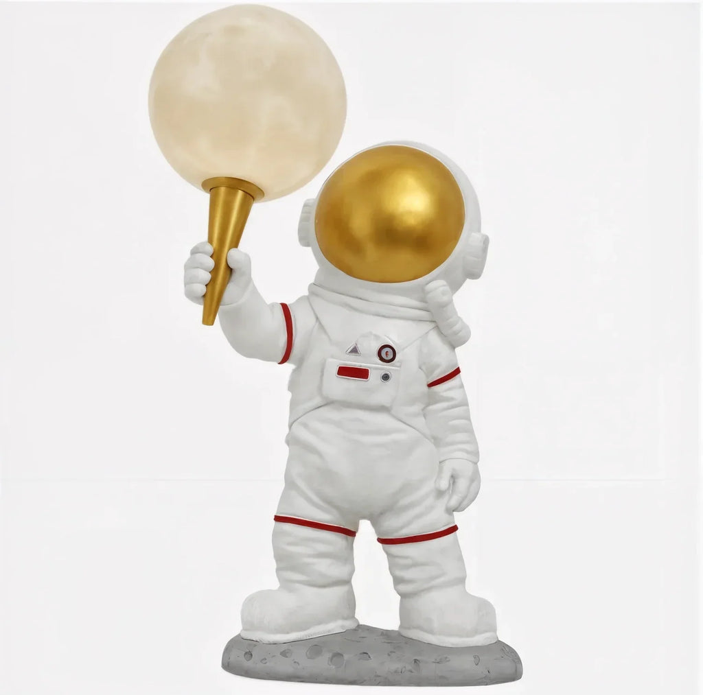 Astronaut Kids Table Lamp With Warm Glow Night Light