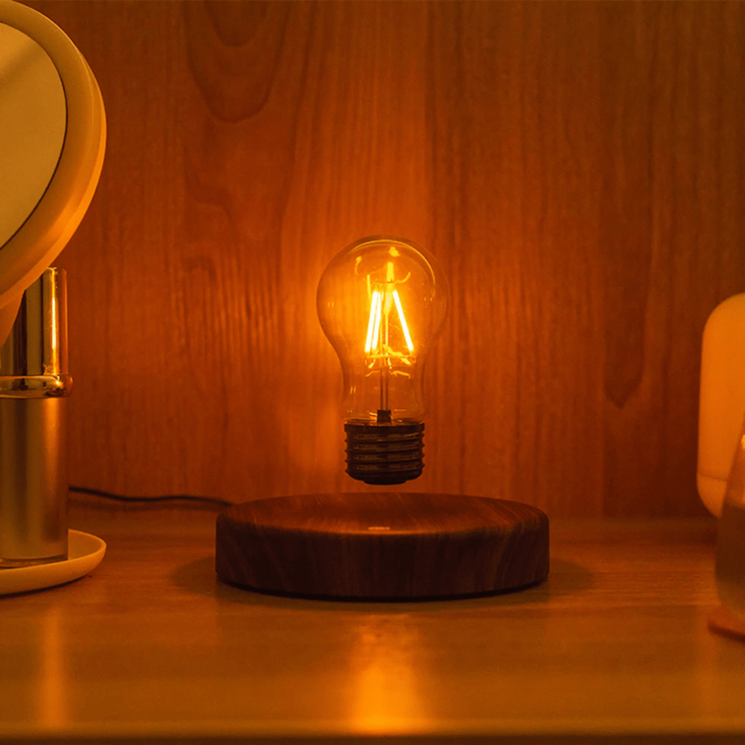 AeroGlow schwebende LED-Lampe mit magnetischer Basis und Touch-Steuerung