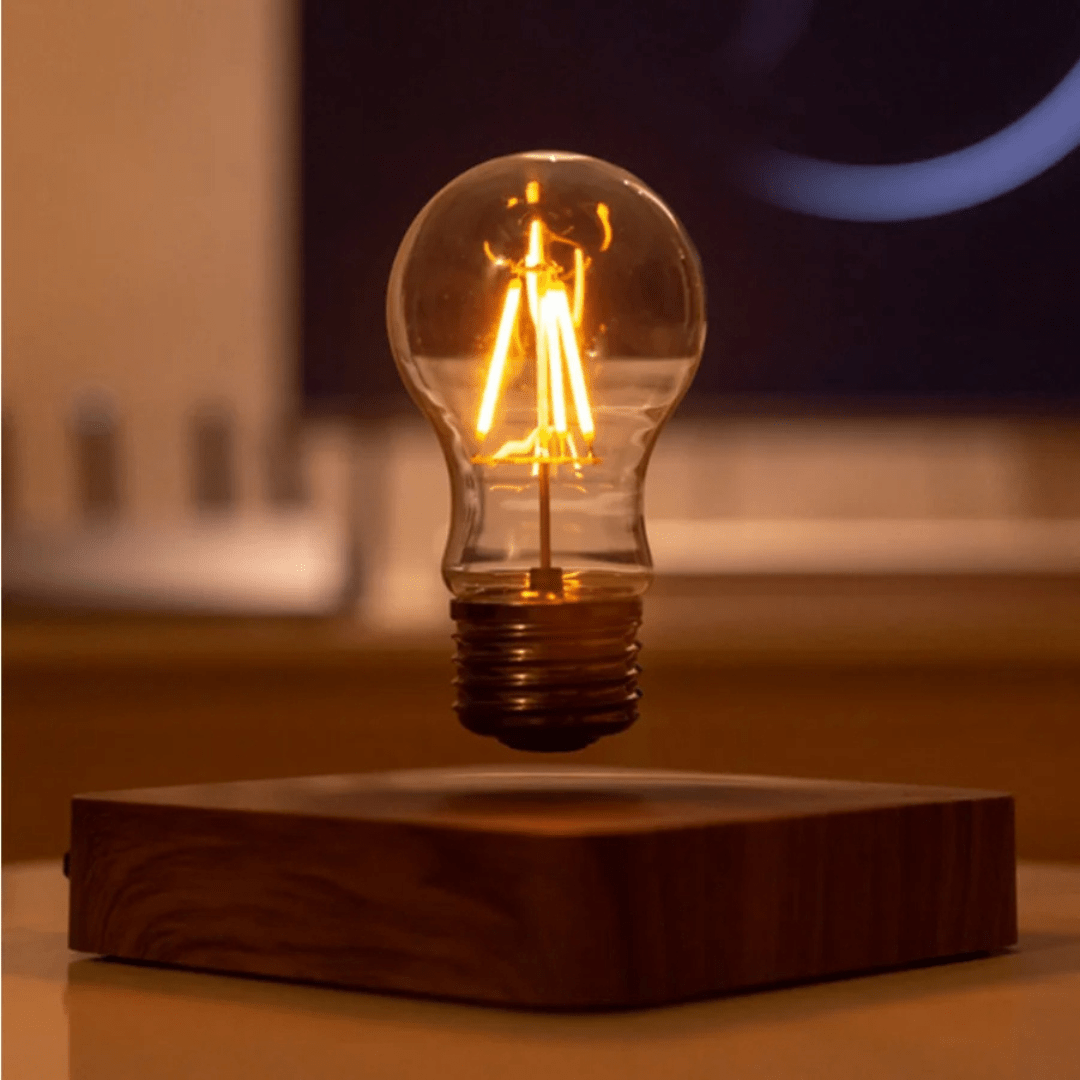 AeroGlow schwebende LED-Lampe mit magnetischer Basis und Touch-Steuerung