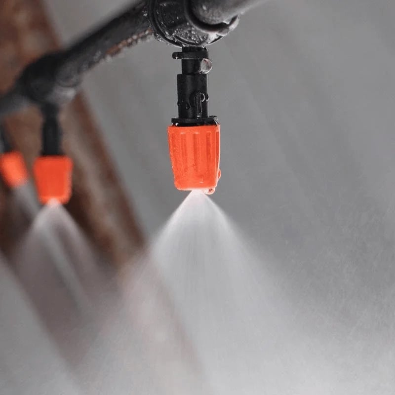EcoFlow Automatic Drip System With Adjustable Nozzles For Lush Garden Watering
