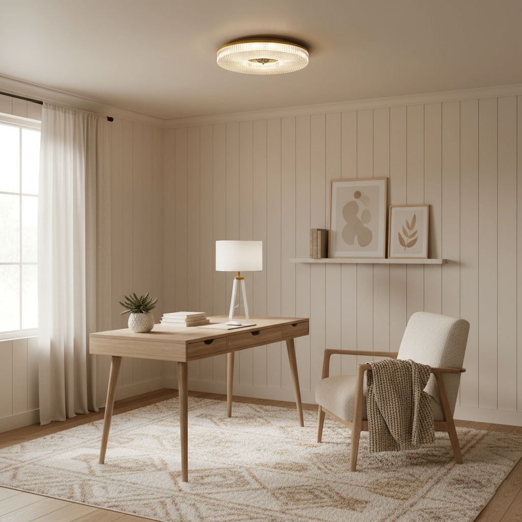 Modern Ayla LED Flush Mount Ceiling Light | Ormexis