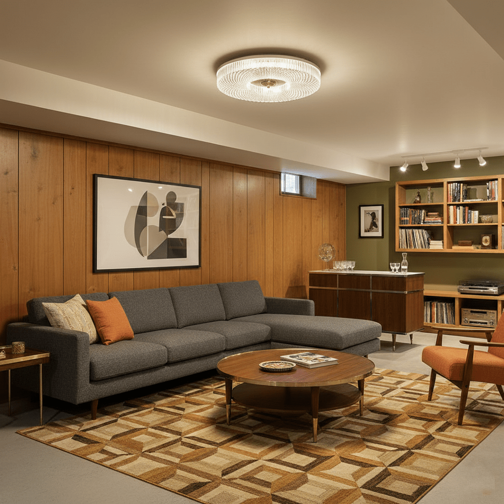 Modern Ayla LED Flush Mount Ceiling Light | Ormexis