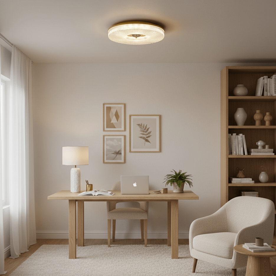 Modern Ayla LED Flush Mount Ceiling Light | Ormexis