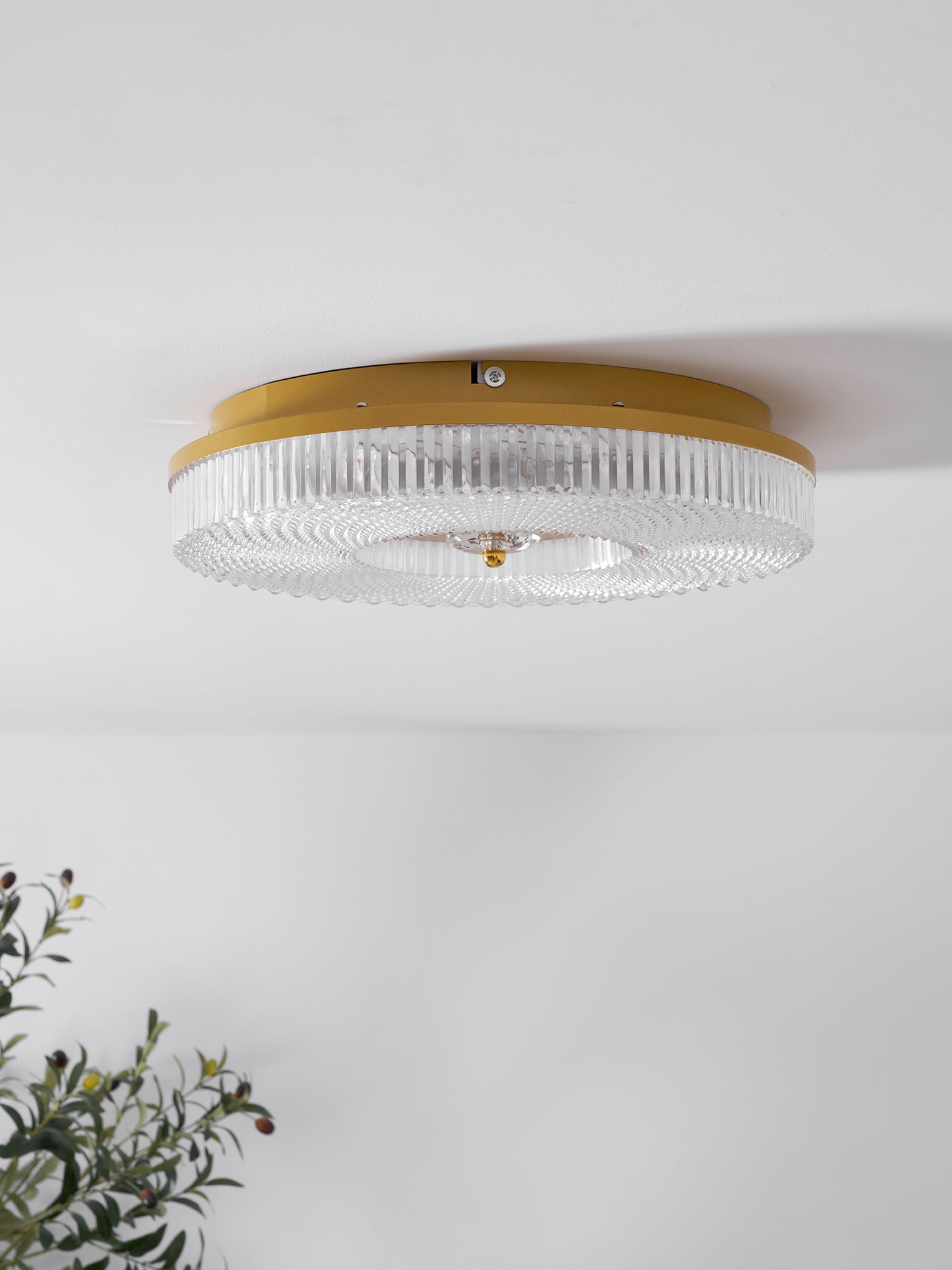 Modern Ayla LED Flush Mount Ceiling Light | Ormexis