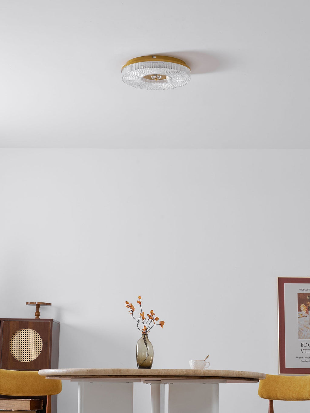 Modern Ayla LED Flush Mount Ceiling Light | Ormexis