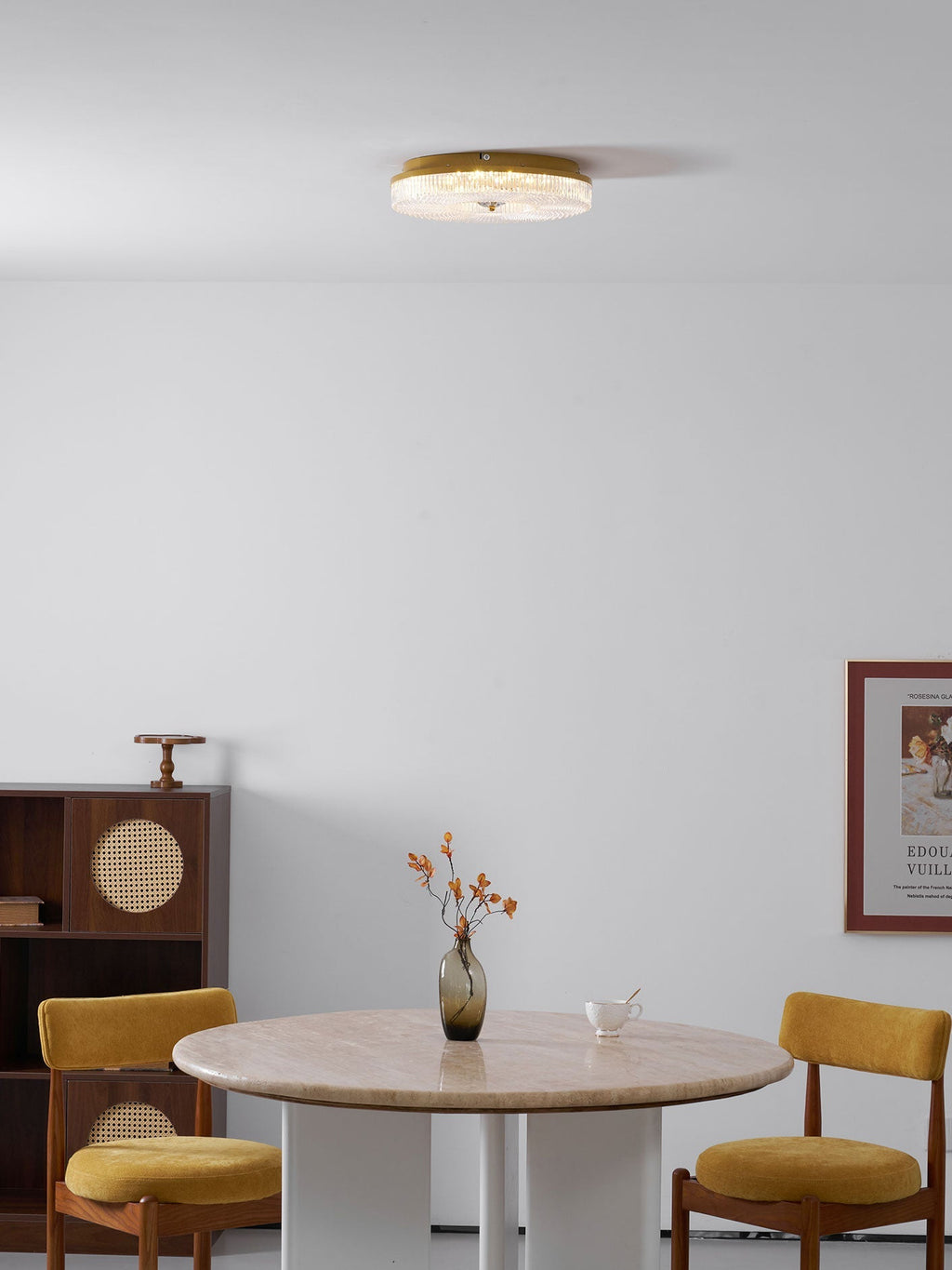 Modern Ayla LED Flush Mount Ceiling Light | Ormexis