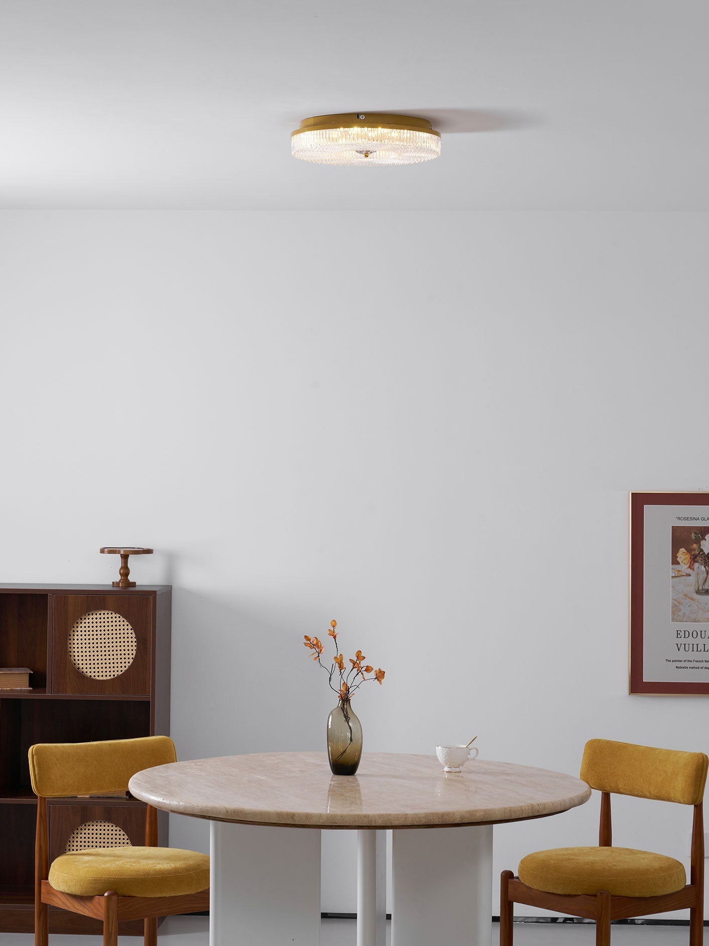 Modern Ayla LED Flush Mount Ceiling Light | Ormexis