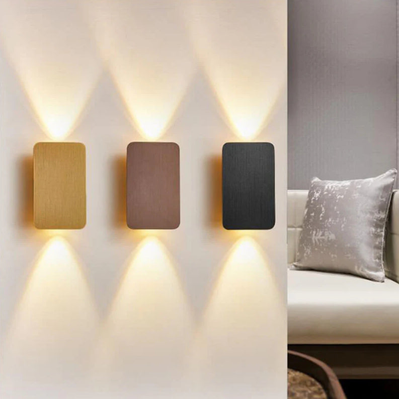 Lampă de perete LED minimalistă din aluminiu | Ormexis