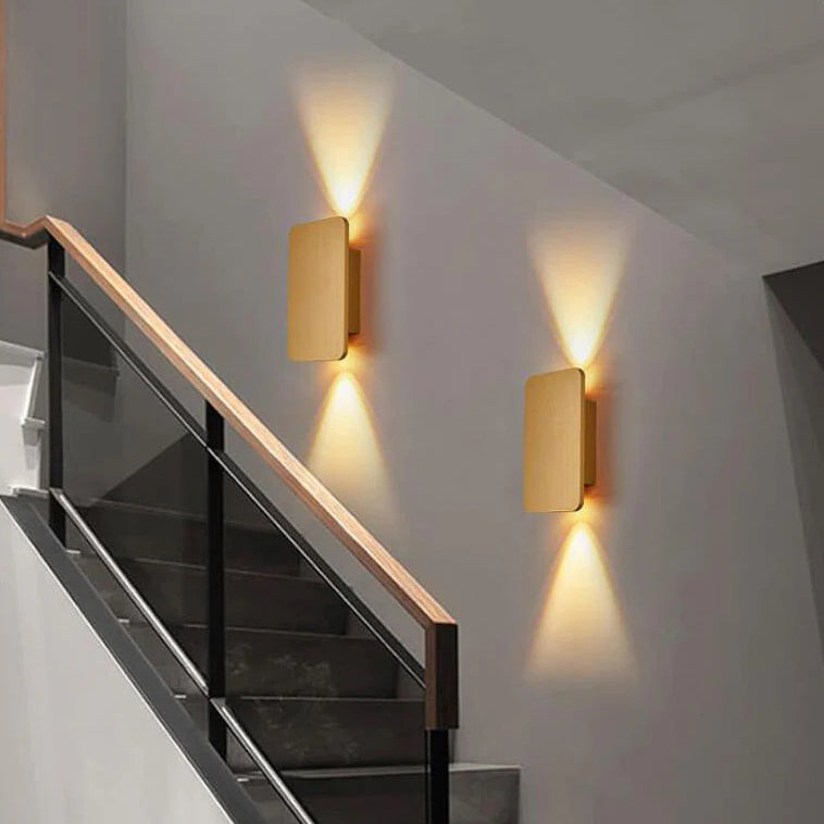 Lampă de perete LED minimalistă din aluminiu | Ormexis