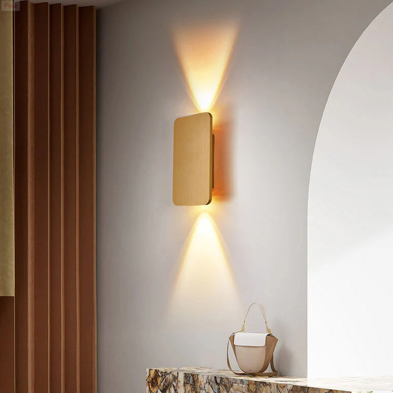 Lampă de perete LED minimalistă din aluminiu | Ormexis