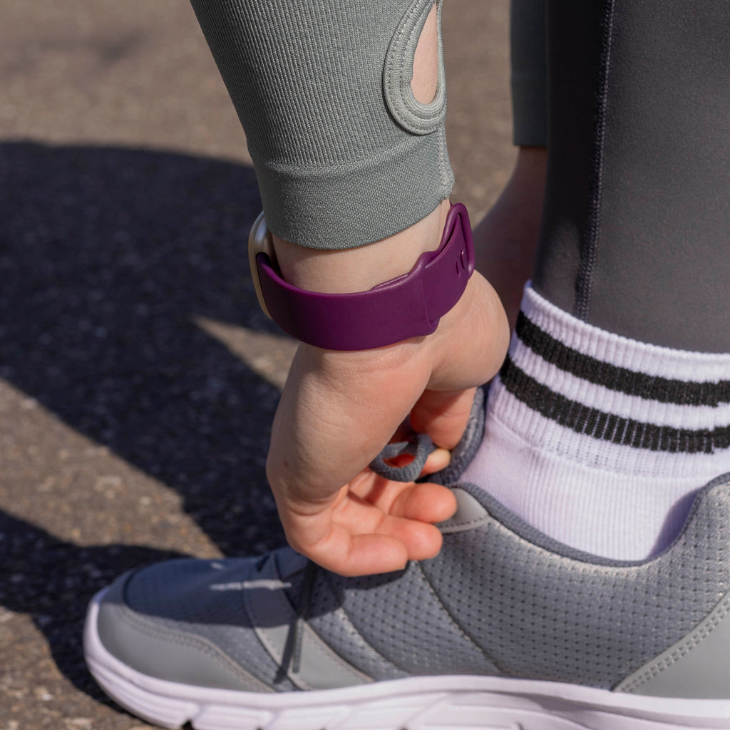 Fitbit Versa 3 Tiefviolett Klassisches Silikonarmband