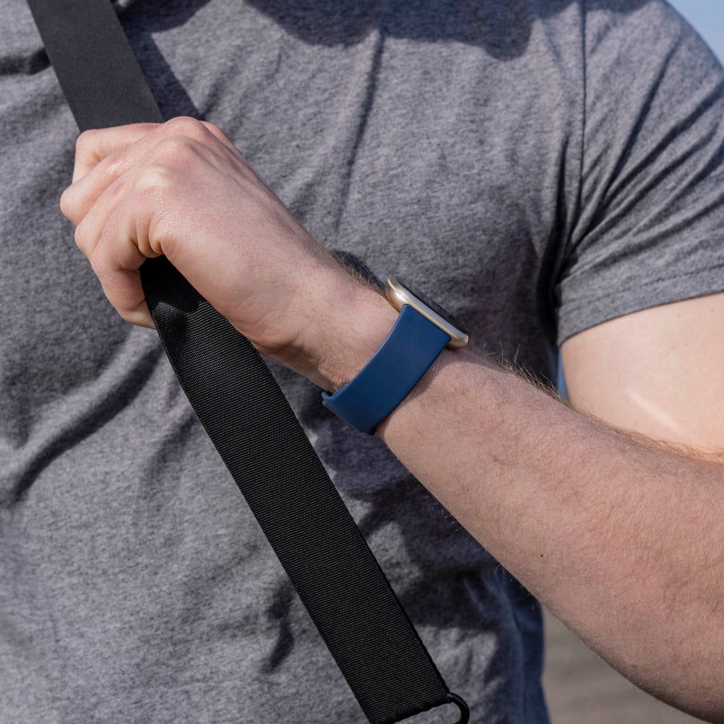 Fitbit Versa 3 Cinturino Classico in Silicone Blu Scuro