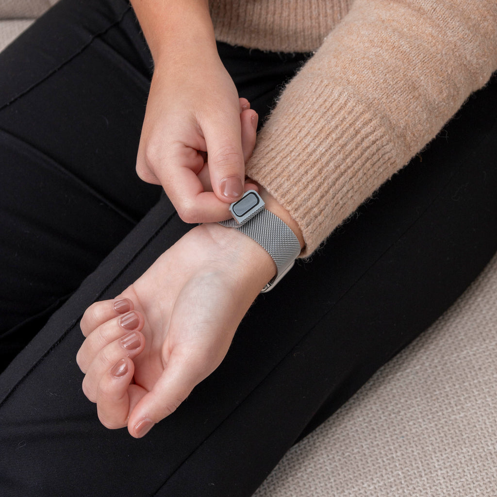 Fitbit Inspire 3 Silber Finish Milanese Armband Edition