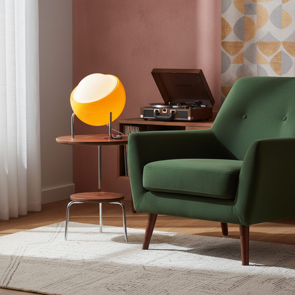 Space Age Orb Table Lamp | Ormexis