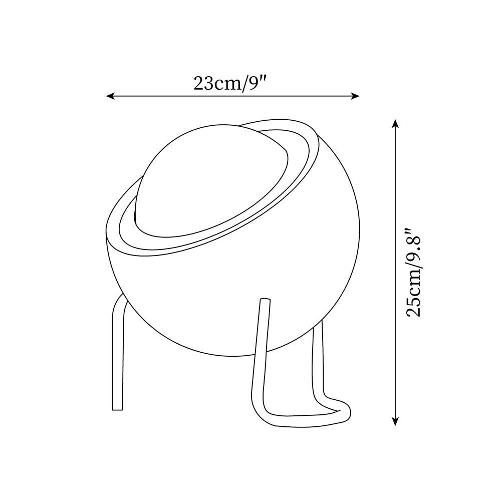 Space Age Orb Table Lamp | Ormexis