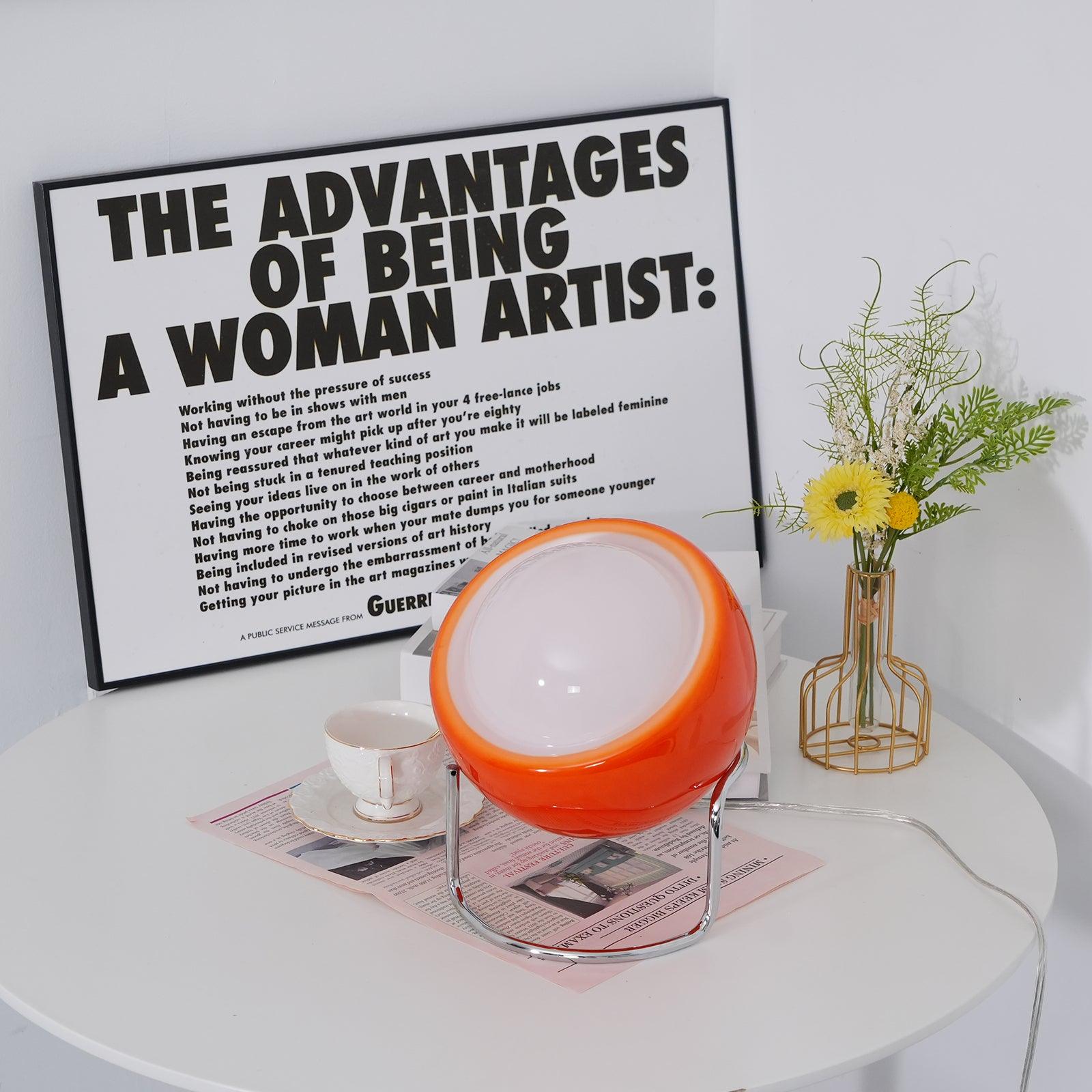 Space Age Orb Table Lamp | Ormexis