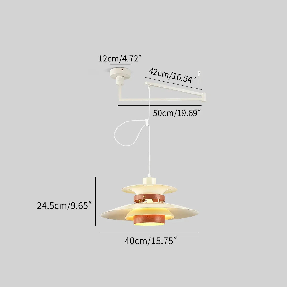 Suspension style UFO Mercero pour cuisine et salle à manger