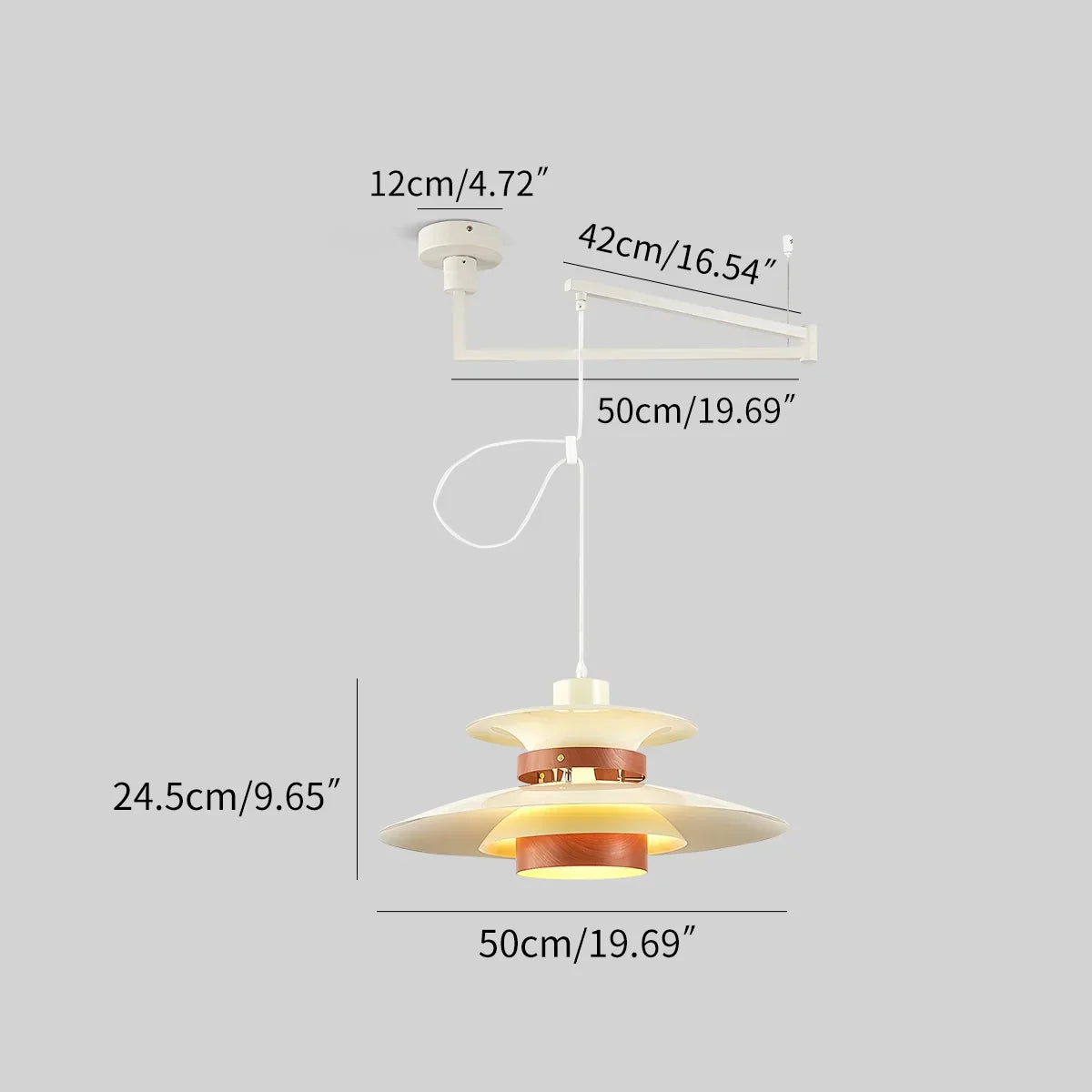 Suspension style UFO Mercero pour cuisine et salle à manger