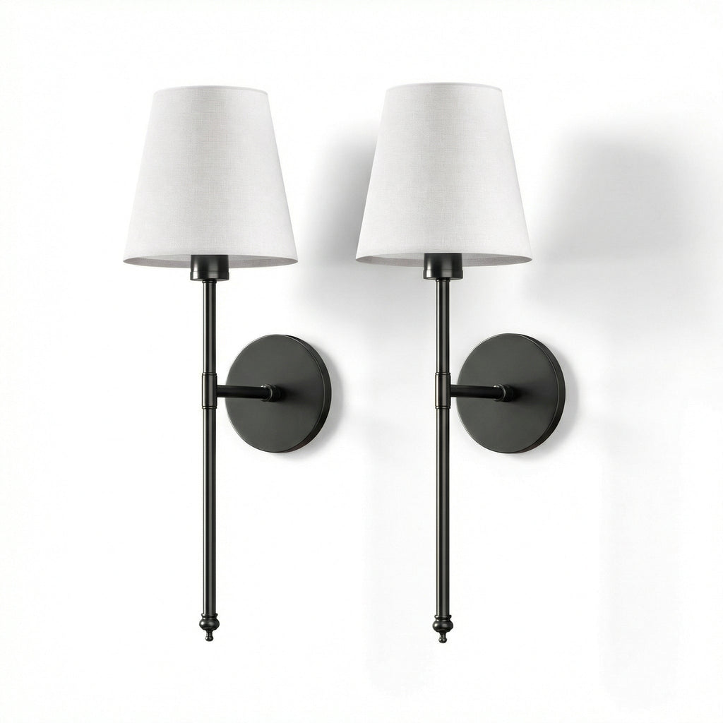 Stoffvegglampe i amerikansk stil | Ormexis