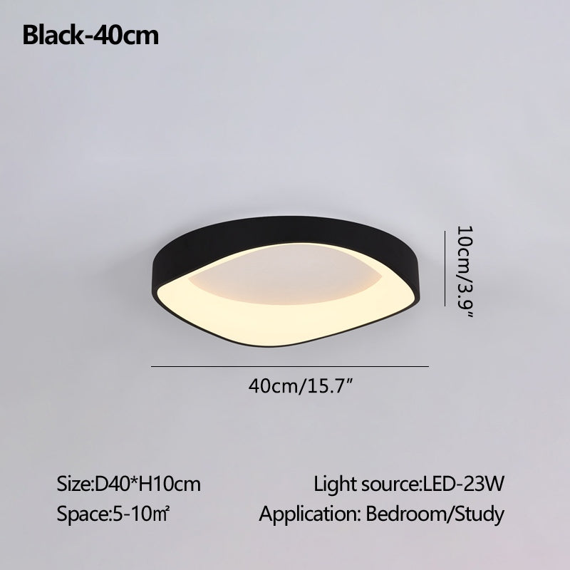 Scandinavian Inspired Ceiling Light With Acrylic Circle Design For Bedroom