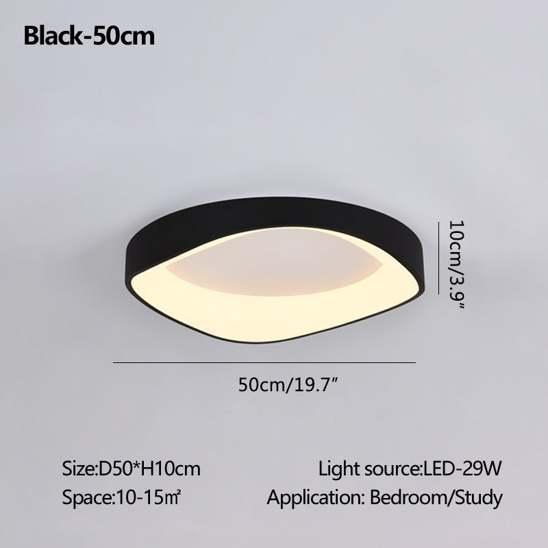 Scandinavian Inspired Ceiling Light With Acrylic Circle Design For Bedroom