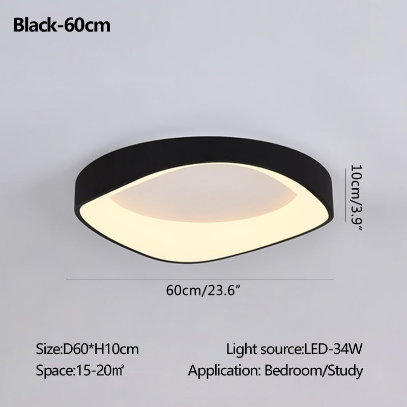 Scandinavian Inspired Ceiling Light With Acrylic Circle Design For Bedroom