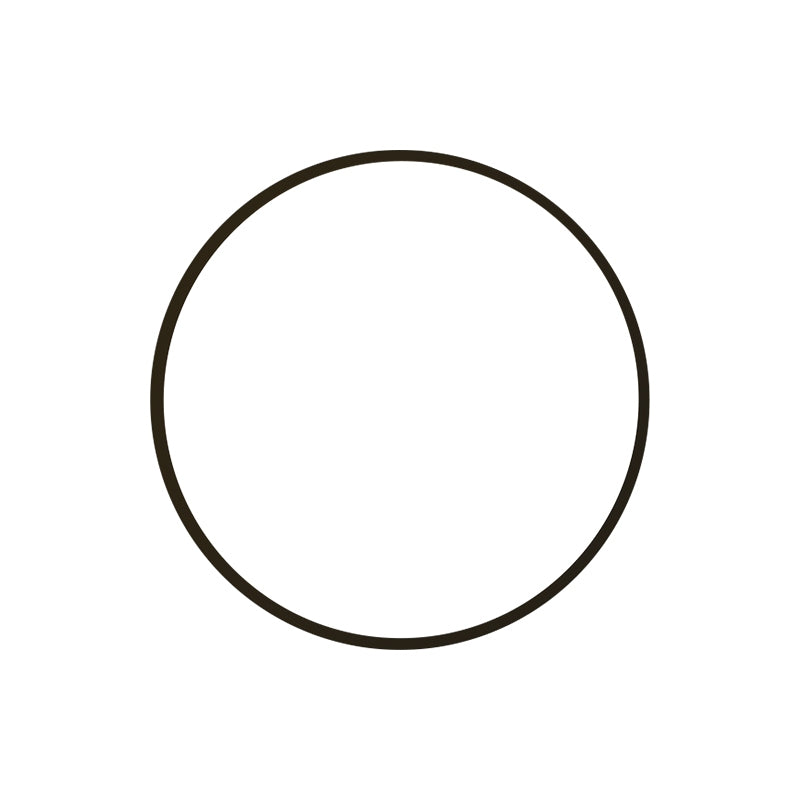 Circular LED Wall Light With Round Ring Design For Living Room