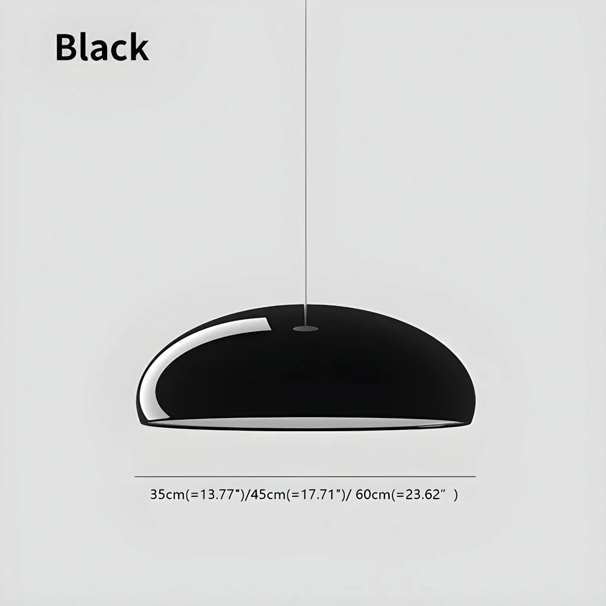 Sleek Contemporary Pendant Light Over Kitchen Island Fixture